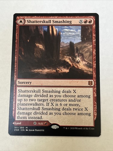 MTG Shatterskull Smashing   Shatterskull, the Hammer Pass Zendikar Rising... - Picture 1 of 2