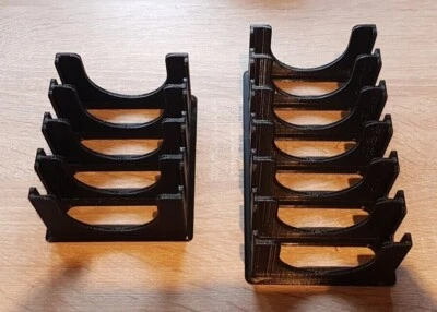 Festplatten Ständer für 4 oder 6 externe 2,5 Zoll SSD /HDDAufbewahrung Rack