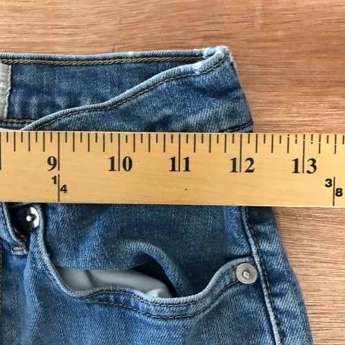 Everlane Ankle Jean Women 25 Blue Mid Rise Stretch Medium Wash Preppy - Imagen 10 de 12