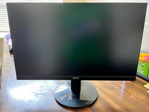 Two Acer SA230 bi 24" Full HD (1920x1080)  Slim LED Monitor (with HDMI cords) - Picture 1 of 5