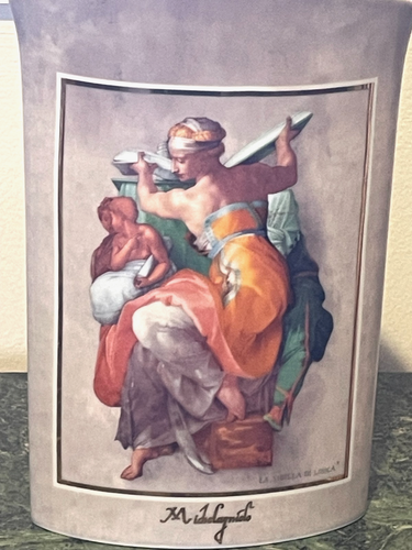 Goebel Artis Orbis Michelangelo las Sibillas,LTd.Edition 358/3000 Porcelain Vase - Picture 2 of 7