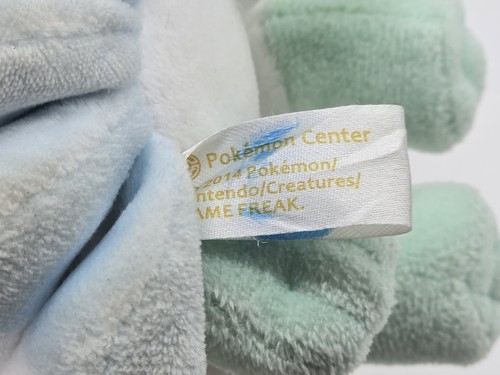 2014 Pokemon Center Alolan Vulpix Plüschtier ca. 8 Zoll weiß blau Stofftier  - Bild 8 von 18