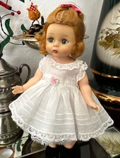 MA Madame Alexander-kin Wendy BKW Walker Doll in Tagged White Dress (2661)