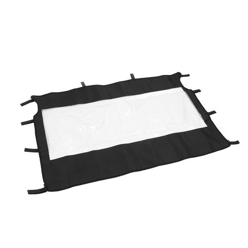 Soft Rear Windshield Excellent Visibility Reduce Dust PVC UTV Rear Windscreen AU - Picture 5 of 12