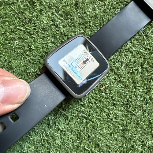 Montre connectée d'occasion Pebble Time acier Bluetooth 30 M étanche - Photo 7 sur 7