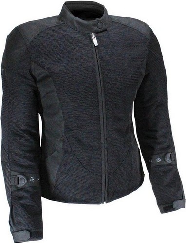 Joe Rocket Velocity 2 Womens Textile Motorcycle Jacket Black 3XL