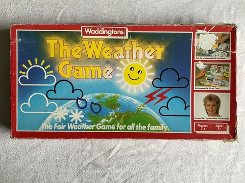 Sammlerstück Vintage Wincey Willis "Das Wetterspiel" Brettspiel, Waddingtons - Bild 2 von 24