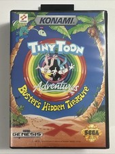 Tiny Toon Adventures: Buster's Hidden Treasure (Sega Genesis) Complete CIB