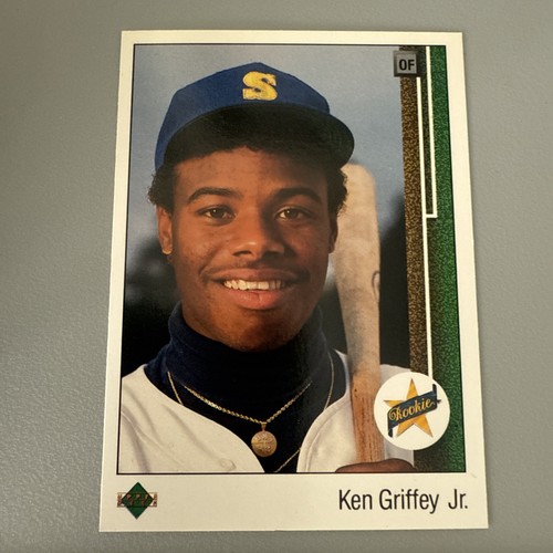 🔥1989 Upper Deck - #1 Ken Griffey Jr (Rookie) Seattle Mariners Nice Card!🔥