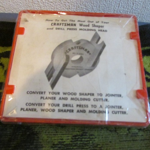 14 Piece Vintage Craftsman Wood Shaper & Drill Press Molding Head. - Picture 2 of 2