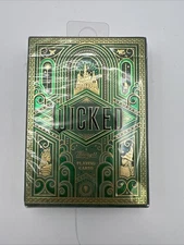 Theory11 Wicked Green Premium Playing Cards Card Deck 