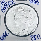 1925 SILVER PEACE DOLLAR AUTHENTIC HI GRADE U.S. MINT COIN FREE SHIPPING 5871