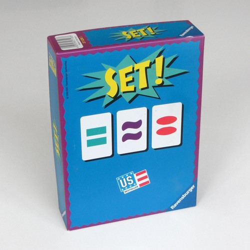 Set! Ravensburger 1999 Kartenspiel Mitbringspiel Partyspiel Karten Spiel Retro