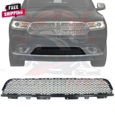 New Front Bumper Grille Textured Gray For 2014-2020 Dodge Durango CH1036127