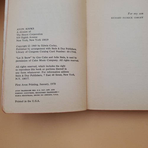 Siege By Edwin Corley 1st Avon Paperback Book 1970 - Picture 8 of 8