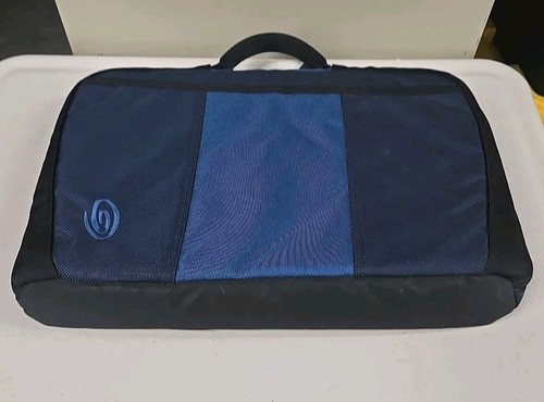 Timbuk2 Hand Held Laptop Carrier Protection Tote Blue/Black Canvas Size Small - Picture 6 of 10
