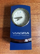 Viagra Desk Clock 7" Pfizer Pharma