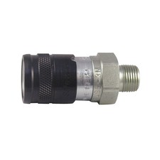 SAFEWAY HYDRAULICS FF495-3M Quick Connect,Socket,3/8",3/8"-18 48J303