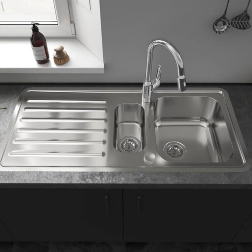 hansgrohe Focus M42 Mezclador Monomando Cocina 220, Ducha Extraíble, 2jet - Imagen 2 de 3