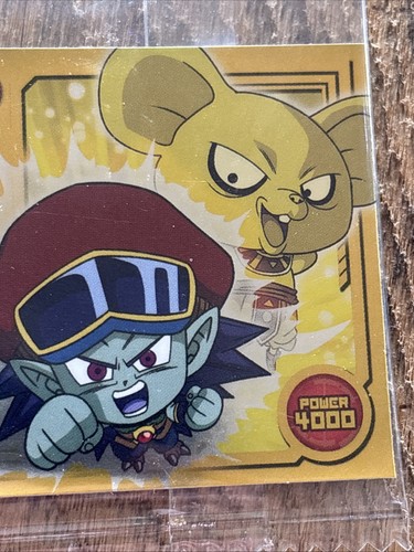 Ganos Dragon Ball Z Wafer Sticker W18-11 SR Unopend Japanese Bandai Rare F/S - Picture 4 of 8