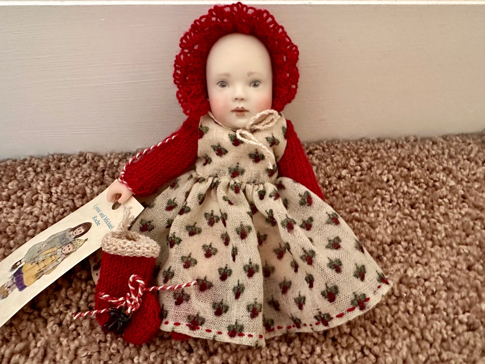 Baby Dot Christmas Special Doll by Lynne and Michael Roche 2019