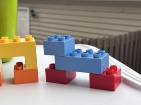 Lego Duplo 5416 Brick Box Preschool Toy Complete 33 Pc Set W Original Container