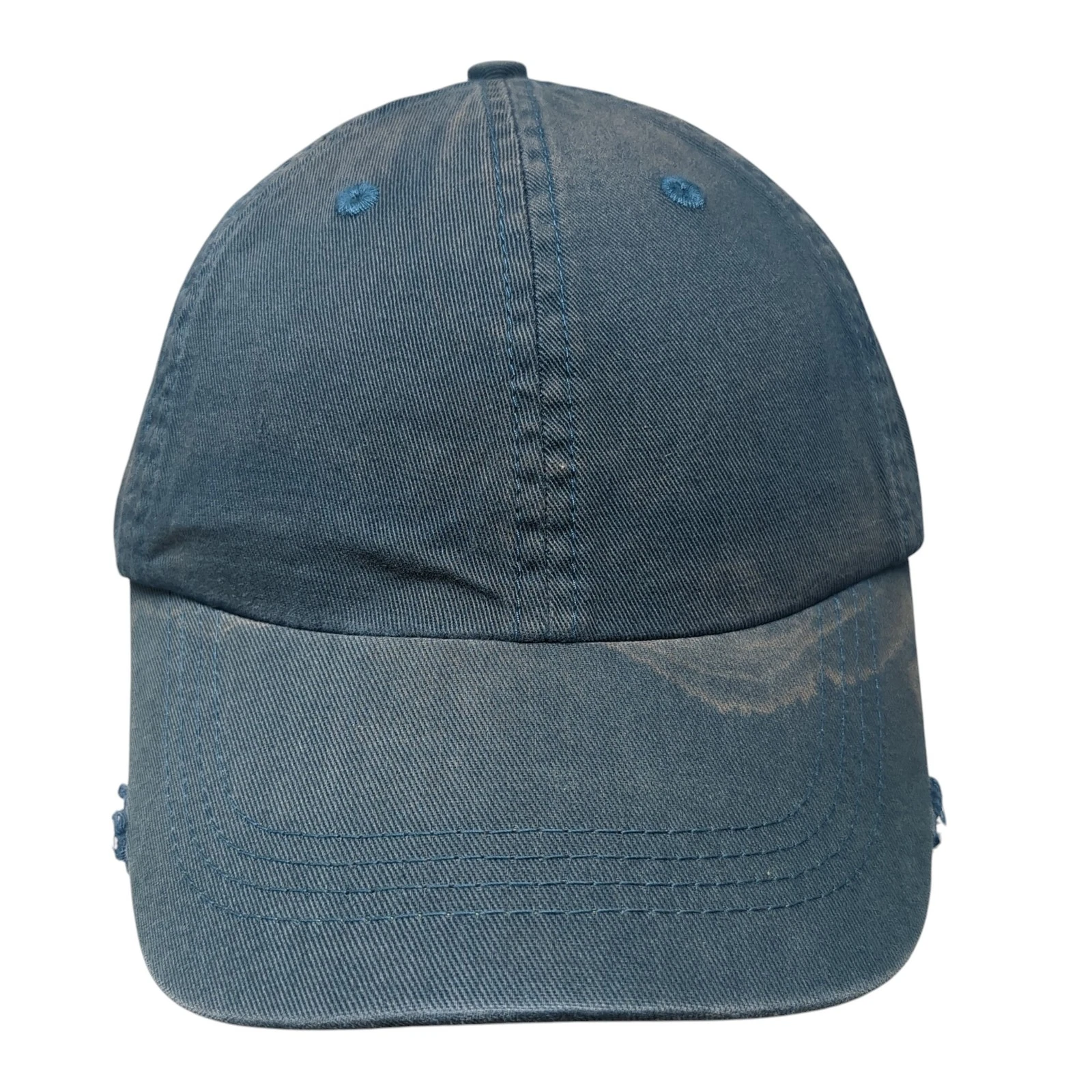 Alternative Earth Slideback Hat Blue One Size Adjustable Solid Blank