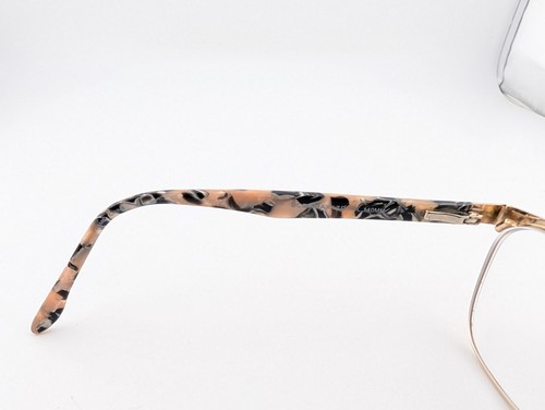 BCBGMAXAZRIA Eyeglasses, Frames Only, Maeve, 53-16-140,Metal/Plastic,Gold/Marble - Picture 17 of 21