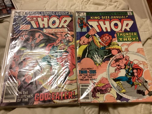 Lot (7) Thor Annual #6-8-9-10-11-12-13 Marvel 1977-85 - Very Good - All Comics P - Picture 3 of 5