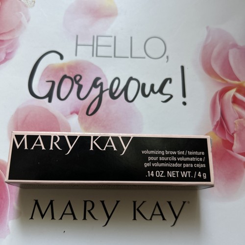 New In Box Mary Kay Volumizing Brow Tint Brunette #125034 Full Size - Picture 1 of 2