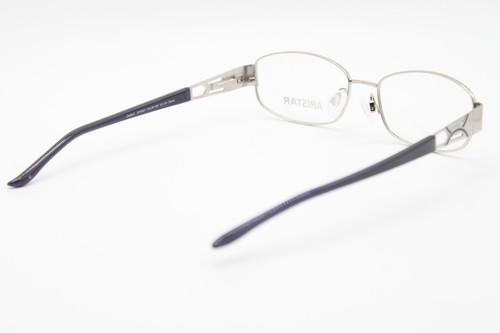 NEW ARISTAR CHARMANT AR16357 COLOR-507 SILVER BLACK AUTHENTIC EYEGLASSES 53-16 - Picture 3 of 4