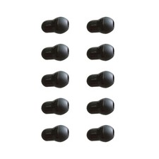 Super Soft Silicone Earpieces 10PCS Black Ear Tips for Littmann Stethoscope