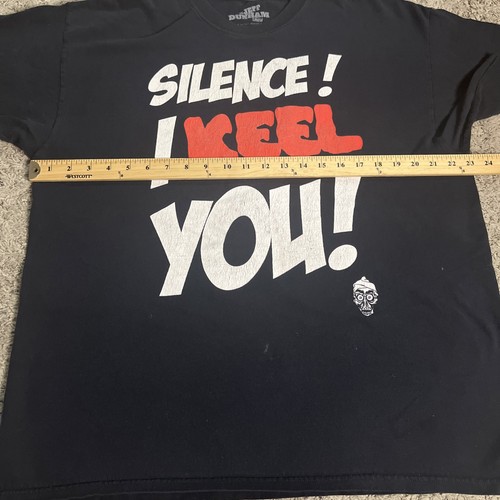 Jeff Dunham Achmed Silence I Keel You Shirt Mens Black Size XL Comedy 2010 - Picture 6 of 7