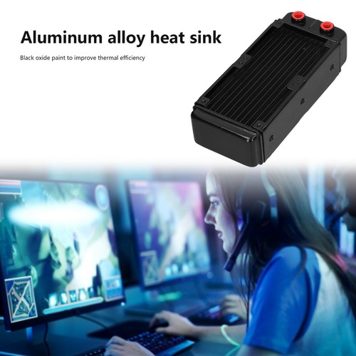 Water Cooling Radiator Mini Aluminum Alloy Heat Dissipation Water Cooling AM - Afbeelding 22 van 24