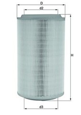MAHLE Luftfilter LX 913 Filtereinsatz für ALFA LANCIA LYBRA 166 156 147 THESIS