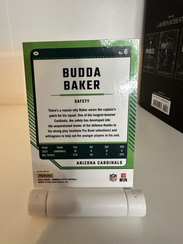 BUDDA BAKER 2024 Donruss Optic #6 Cardinals Stars Prizm - Foto 2 di 2