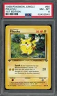 1999 POKEMON JUNGLE 1ST EDITION #60/64 PIKACHU PSA 8