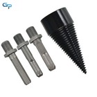 High Speed Firewood Drill Bit 42mm Wood Log Splitter Screw Cone Driver Farms