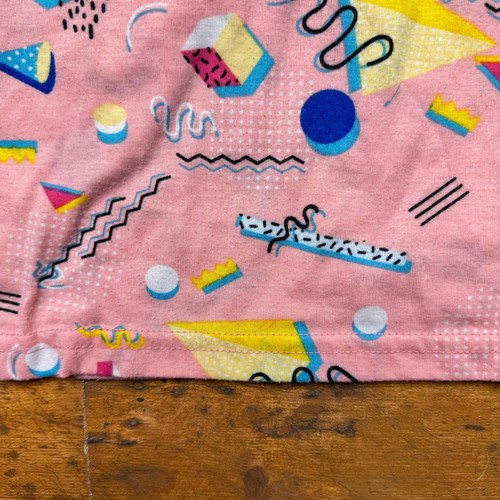 Camicia Oh Snap by Drill Clothing Company rosa geometrica anni 90 fantasia - Foto 7 di 7
