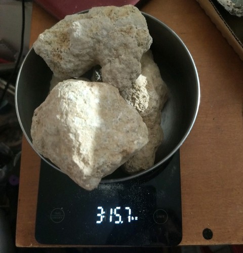 JUMBO+ 4lbs 1805g 4pcs 5"+ ea Break Your Own Geodes Unopened Moroccan Crystals - Picture 4 of 4