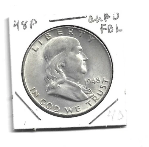 1948P FRANKLIN 1/2 CH BU FBL BLAST WHITE