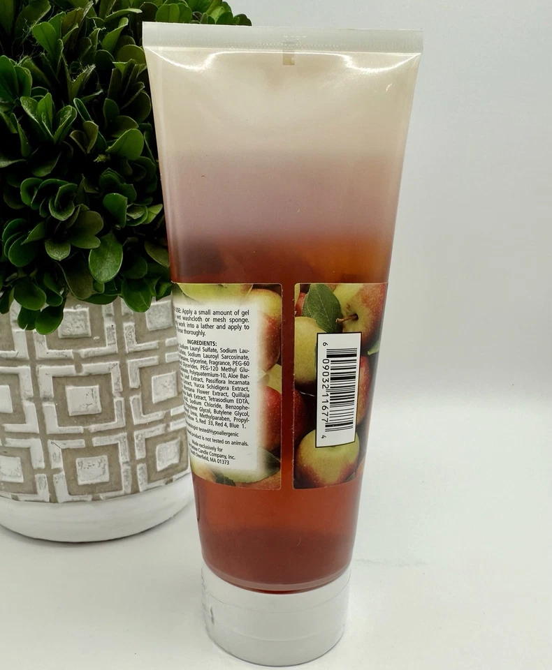 Gel de ducha Yankee Candle Macintosh 6,7 oz 198 ml NUEVO SELLADO descontinuado Apple Foto 3 de 4