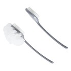 6 Stcs Badewäsche Körperreinigung Pinselhaut Massagebadzubehör (grau)