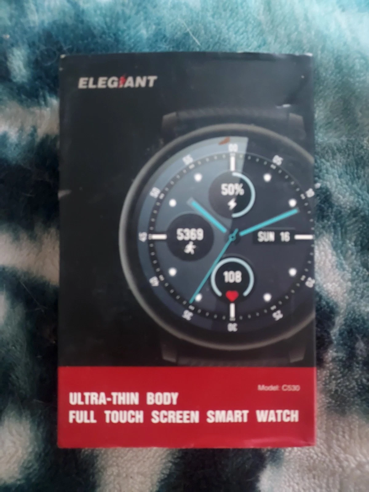 ELEGIANT C530 Smart Watch, Fitness Tracker with Heart Rate Monitor