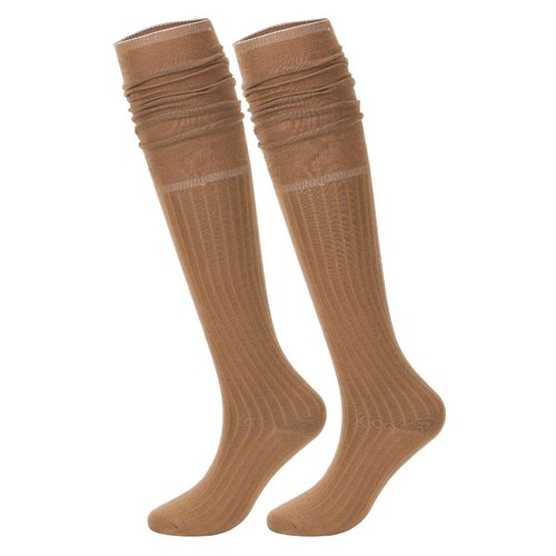 Damen Overknee Socken groß lang Strick Winter warm dick Overknee Strümpfe USA - Bild 17 von 20