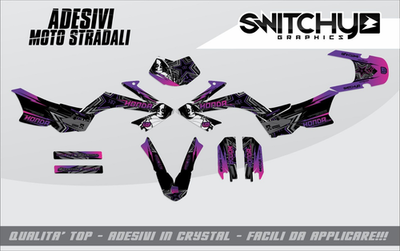 Graphic Stickers Kit For HONDA FMX 650 - Stickers Decals