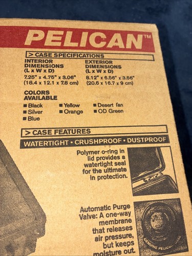 Funda Pelican 1120 con Espuma Color Negro Impermeable A Prueba de Aplastamiento A Prueba de Polvo - Imagen 5 de 9