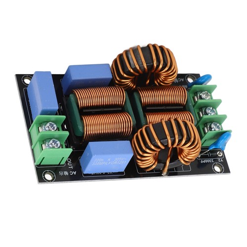 Filtro EMI 20A Placa de filtrado de ruido superior de 3 etapas para fuente de alimentación en audio - Imagen 7 de 12