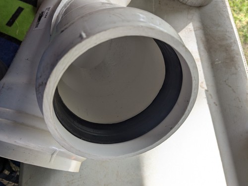 GPK 967-0064 PVC Gasketed WYE 6x4 Sch 40 - Picture 4 of 8