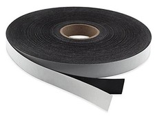 Flexible Magnetic Strip with Adhesive Back - 0.06" Thick x 100 feet 0.06" x 1"